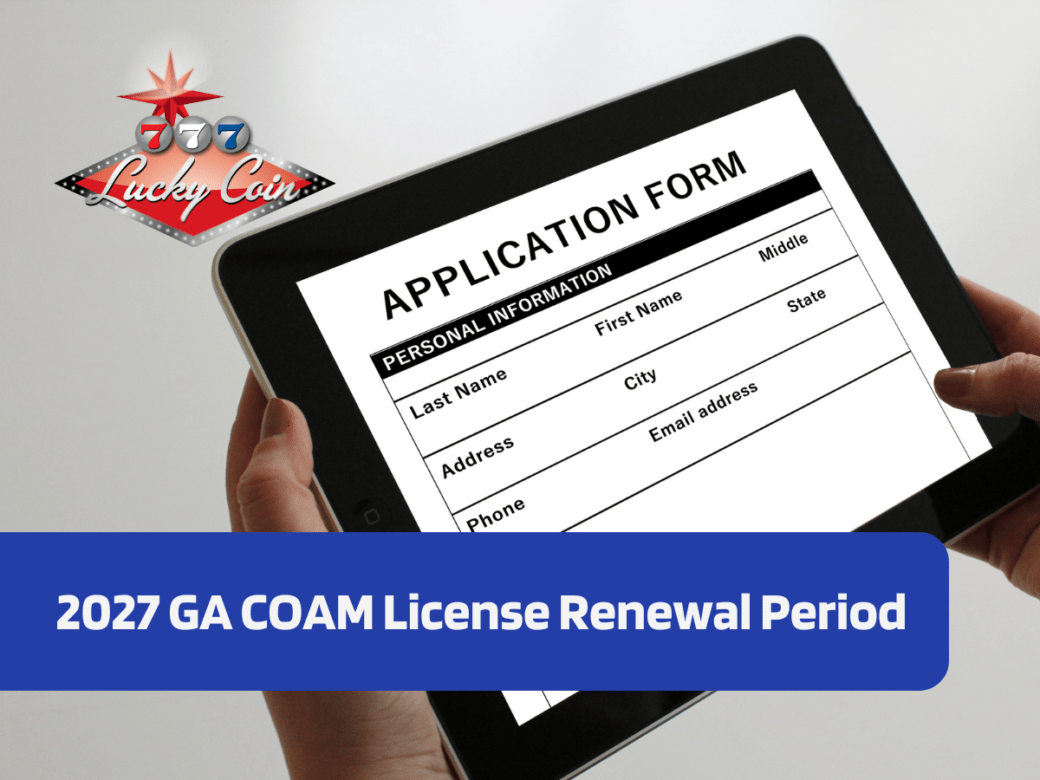 2027 GA COAM License Renewal Period