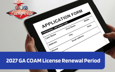 2027 GA COAM License Renewal Period