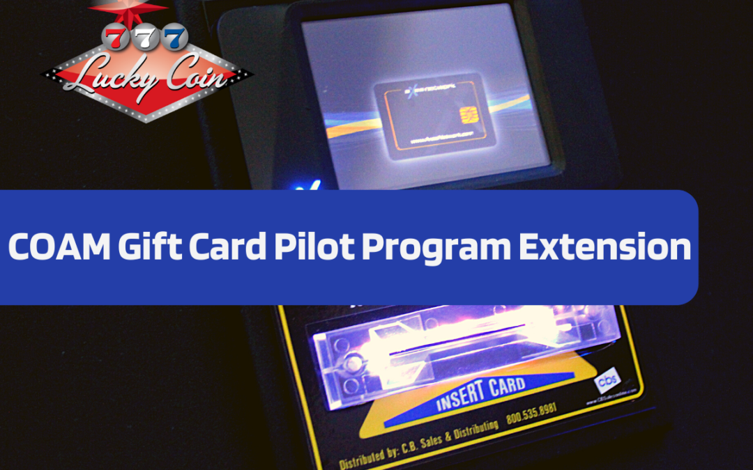GA Lottery COAM gift card pilot program extension