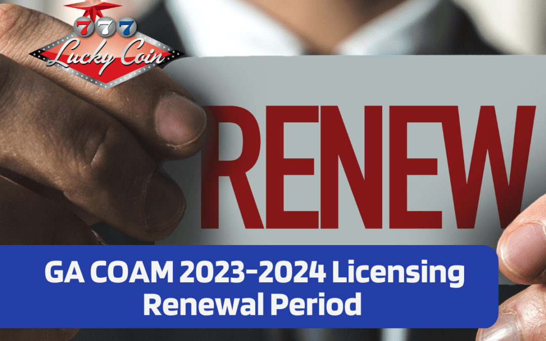 GA COAM 2023-2024 Licensing Renewal Period