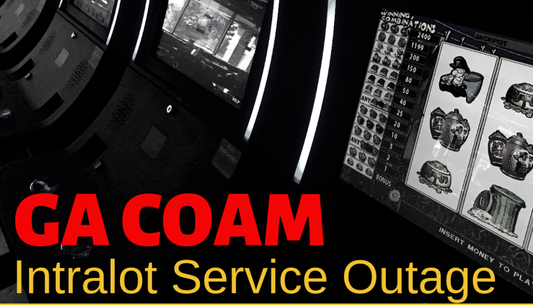 GA COAM Intralot Service Outage