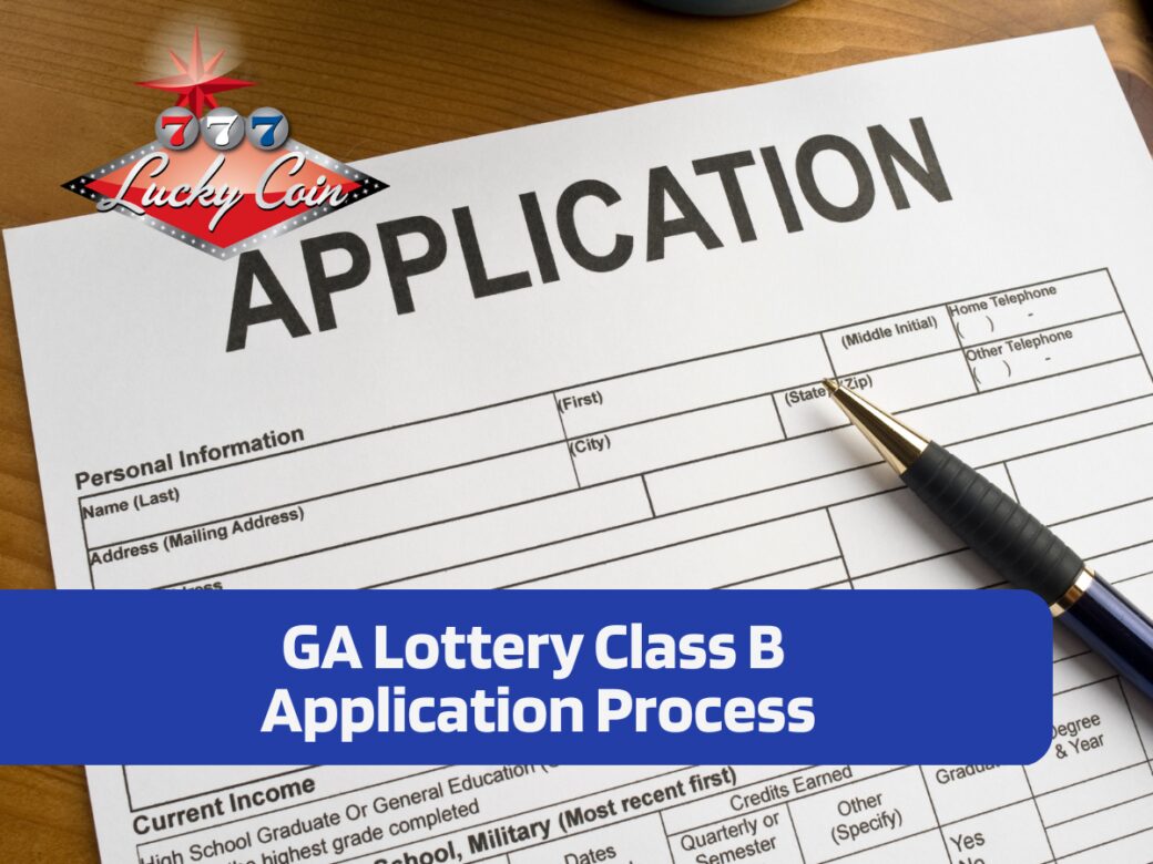 GA Lottery COAM Location License Financial Security Deposit