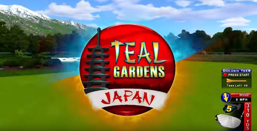 Golden Tee LIVE 2017: Teal Gardens
