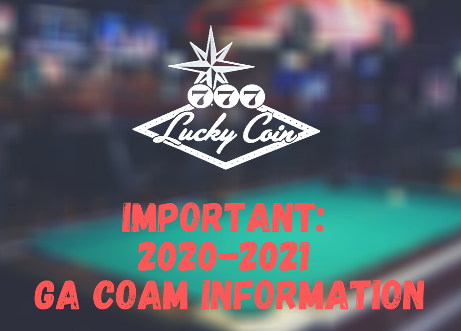 Important 2020-2021 GA COAM Information