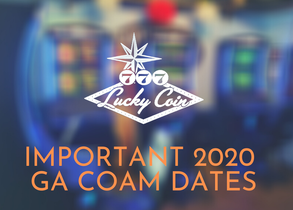 Important 2020 GA COAM Dates