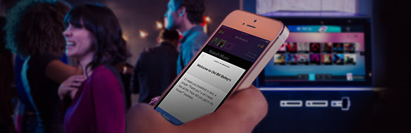 TouchTunes Check In Messaging