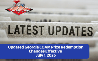Updated Georgia COAM Prize Redemption Changes Effective July 1, 2026